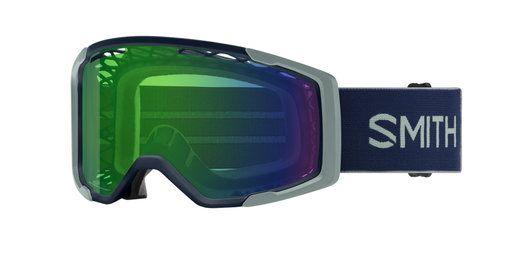 Smith Fahrradbrille Rhythm MTB (ChromaPop-Anti-Fog-Scheibe) midnightnavyblau/sagegrün - 1 Brille